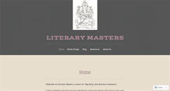 Desktop Screenshot of literarymasters.net